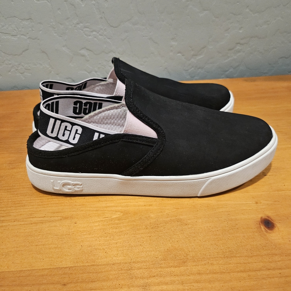 UGG Black Slip-On Sneakers